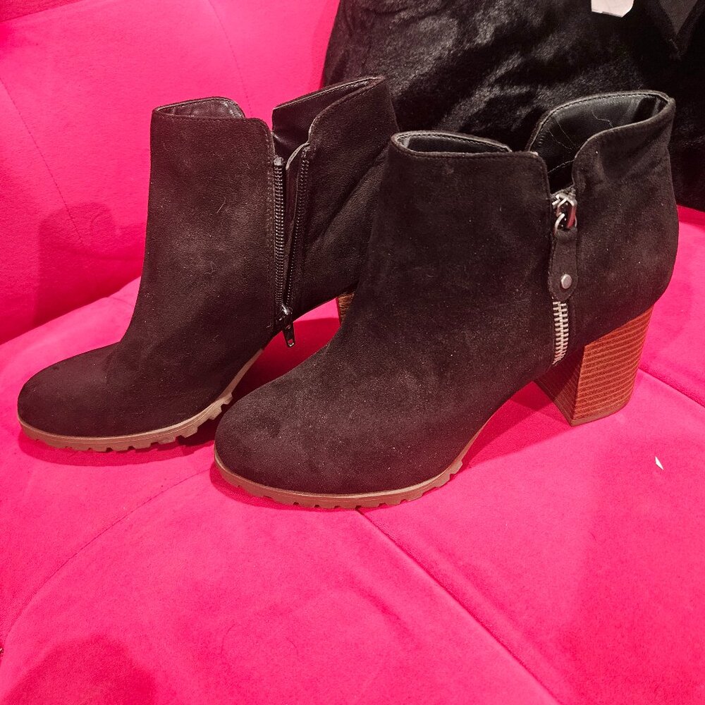 Black booties